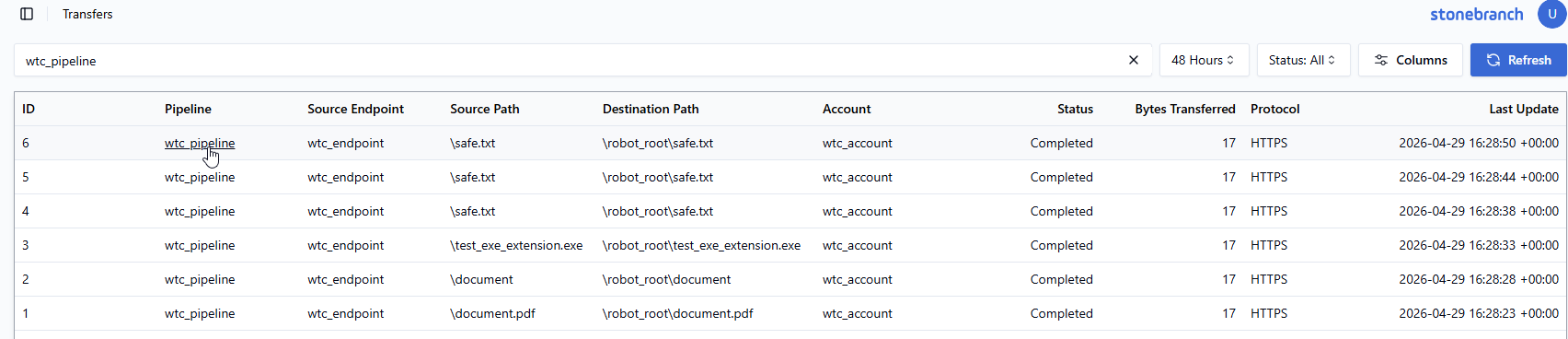 Pipeline filter